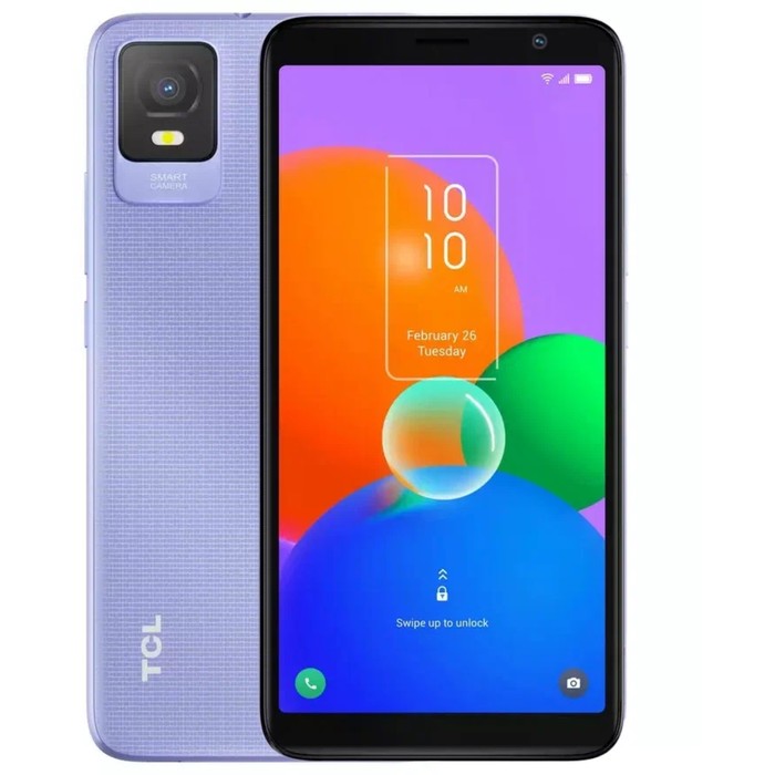 Смартфон TCL 403, 6", 2 Гб, 32 Гб, 8 Мп, 5 Мп, 2 Sim, LTE, 3000 мАч, сиреневый - фото 51329675