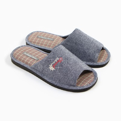 Тапочки мужские открытые, размер 40/41