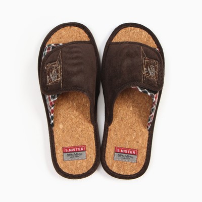 Тапочки мужские, открытые, размер 40/41