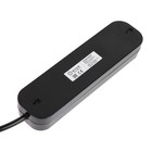 Сетевой фильтр 5bites SP4B-318 4S, 4 розетки, 1.8 м, 16 А, 3х1.5 мм2, с з/к, с выкл., черный - фото 51313457 Сетевой фильтр 5bites SP4B-318 4S, 4 розетки, 1.8 м, 16 А, 3х1.5 мм2, с з/к, с выкл., черный - фото 51313457