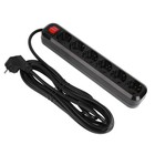 Сетевой фильтр 5bites SP6B-350 6S, 6 розеток, 5 м, 16 А, 3х1.5 мм2, с выкл., черный - фото 51313497 Сетевой фильтр 5bites SP6B-350 6S, 6 розеток, 5 м, 16 А, 3х1.5 мм2, с выкл., черный - фото 51313497