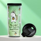 Термокружка со вставкой «Пей кофе», 350 мл - Фото 3