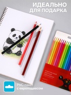 Карандаши цветные пластиковые 18 цветов «Гамма. Мультики», заточенные, ПВХ, европодвес, (251220212) - Фото 2