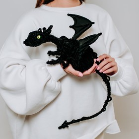 

Игрушка из меховых палочек «Великолепный дракон» уценка