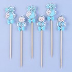 Шпажки «Ляльки», гендер, голубые, в наборе 6 штук - фото 57978479
