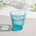 Стакан низкий стеклянный «Роман», 250 мл, цвет бирюзовый - Фото 3