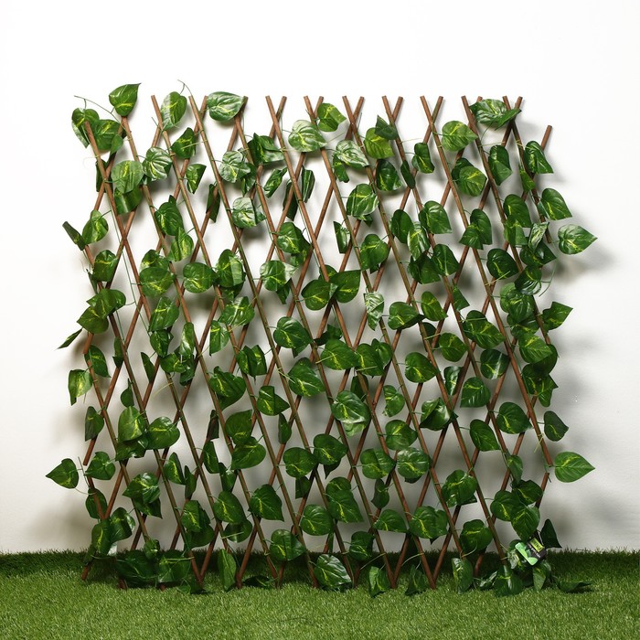 Ограждение декоративное, 200×75 см, «Лист берёзы», Greengo - Фото 1