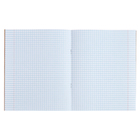 Тетрадь 48 листов в клетку с двойной обложкой, на скрепке, "Прятки", обложка 1 крафтовый картон с вырубкой, обложка 2 мелованная бумага, блок 60 г/м2 - фото 24643313