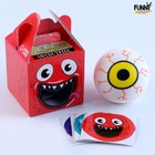 Мялка-антистресс «Глазки», с наклейками, цвета МИКС - фото 4088096
