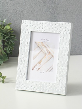 Фоторамка для фото 10×15 см «МИРАМ», пластик, (пластиковый экран)