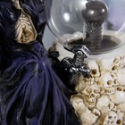 Плазменный шар "Скелет" бело-серый 21х12,5х23 см RISALUX - Фото 7