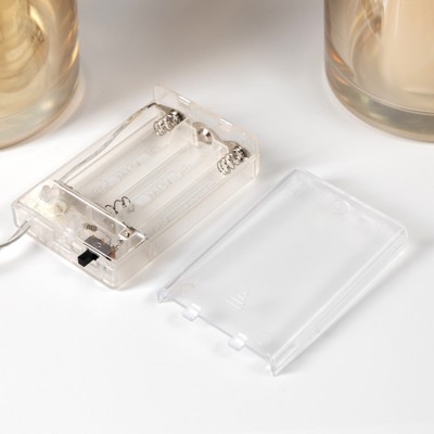 Светодиодная фигура «Осенний декор» 30 см, металл, от батареек ААх3, свечение тёплое белое