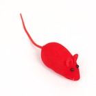 Мышь бархатная, 6 см, 50 шт, микс цветов - Фото 2