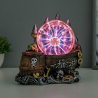 Плазменный шар "Диковинка" цветной 19х12х18 см RISALUX - фото 22414781