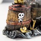 Плазменный шар "Диковинка" цветной 19х12х18 см RISALUX - фото 22414785