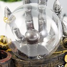 Плазменный шар "Диковинка" цветной 19х12х18 см RISALUX - фото 22414787