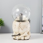 Плазменный шар «Череп» цветной 12×17×20 см RISALUX - Фото 6