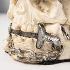 Плазменный шар «Череп» цветной 12×17×20 см RISALUX - Фото 7