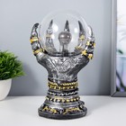 Плазменный шар «Ручища» серый 14×14×22 см RISALUX - Фото 2