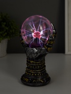 Плазменный шар «Ручища» серый 14×14×22 см RISALUX - Фото 3