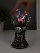 Плазменный шар «Ручища» серый 14×14×22 см RISALUX - Фото 4