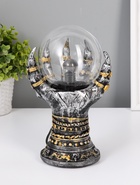 Плазменный шар «Ручища» серый 14×14×22 см RISALUX - Фото 5