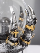 Плазменный шар «Ручища» серый 14×14×22 см RISALUX - Фото 8