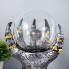 Плазменный шар "Ручища" серый 14х14х22 см RISALUX - Фото 9
