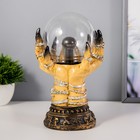 Плазменный шар "Когти" бежевый 14х14х22 см RISALUX - Фото 2