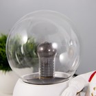 Плазменный шар "Космик" белый 15х10х18 см RISALUX - фото 8702230
