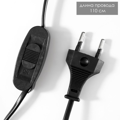 Плазменный шар «Космонавт» белый 14×10×19 см RISALUX