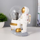 Плазменный шар «Космонавт» белый 14×10×19 см RISALUX - Фото 3