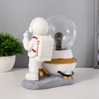 Плазменный шар «Космонавт» белый 14×10×19 см RISALUX - Фото 4