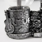 Плазменный шар "Пизанская башня" серый 14х10х16 см RISALUX - фото 22414894