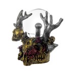 Плазменный шар «Олень» серый 20×12×23 см RISALUX - Фото 11