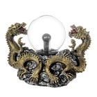 Плазменный шар RISALUX «Драконы», 23×12×18 см, золотистый - Фото 10