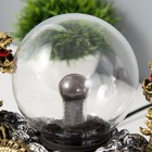 Плазменный шар RISALUX «Драконы», 23×12×18 см, золотистый - Фото 8