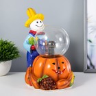 Плазменный шар "Хэллоуин" цветной 15х17х22 см RISALUX - Фото 2