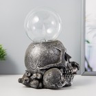 Плазменный шар "Дуэт" серый 13х7х17 см RISALUX - Фото 6