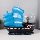 Плазменный шар "Корабль" синий 25х10х22 см RISALUX - Фото 4
