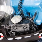 Плазменный шар «Корабль» синий 25×10×22 см RISALUX - Фото 7