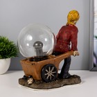 Плазменный шар «Тачка» цветной 16×11×20 см RISALUX - Фото 5