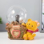 Плазменный шар "Мишутка" цветной 12х10х17 см RISALUX - Фото 1