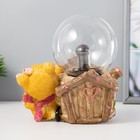 Плазменный шар "Мишутка" цветной 12х10х17 см RISALUX - Фото 5