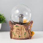 Плазменный шар "Мишка" цветной 14х12х17 см RISALUX - Фото 4