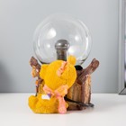 Плазменный шар "Мишка" цветной 14х12х17 см RISALUX - Фото 5