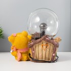 Плазменный шар "Мишка" цветной 14х12х17 см RISALUX - Фото 6