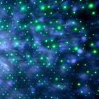 Световой прибор «Звёздное небо» 19 см, динамик, свечение RGB, пульт ДУ, 5 В, чёрный - фото 7011551