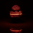 Световой прибор «Яйцо динозавра» 10 см, динамик, съёмная полусфера, свечение RGB, пульт ДУ, USB, синий - Фото 10