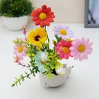 Ночник RISALUX «Цветы», LED, RGB, 5×8×12 см - Фото 4